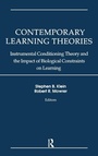 Cover: Contemporary Learning Theories - Routledge