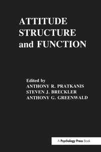 Enlarge image Cover: Attitude Structure and Function - Psychology Press