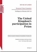 Cover: The United Kingdom's participation in Prem - TSO