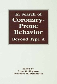 Enlarge image Cover: In Search of Coronary-prone Behavior - Psychology Press