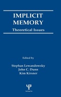 Bild: Implicit Memory - Psychology Press