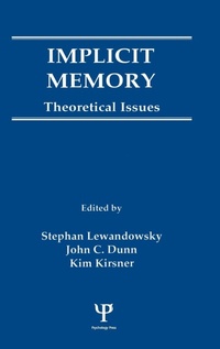 Abbildung von: Implicit Memory - Psychology Press