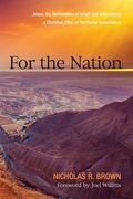 Cover: For the Nation - Wipf & Stock Publishers