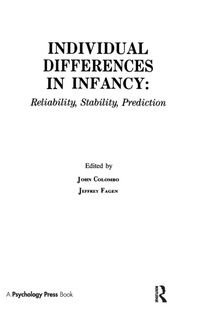 Enlarge image Cover: individual Differences in infancy - Psychology Press