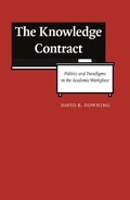 Cover: The Knowledge Contract - University of Nebraska Press