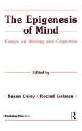 Cover: The Epigenesis of Mind - Psychology Press