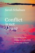 Cover: Conflict Is Not Abuse - Arsenal Pulp Press