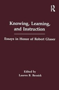 Enlarge image Cover: Knowing, Learning, and instruction - Lawrence Erlbaum Associates Inc