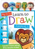 Cover: My First Learn to Draw Animals 5-Pencil Set - Silver Dolphin Books