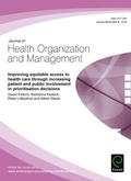 Cover: Improving equitable access to health care through increasing patient and public involvement in prioritisation decisions - Emerald Group Publishing Limited