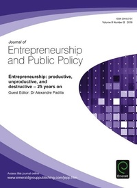 Enlarge image Cover: Entrepreneurship - Emerald Group Publishing Limited