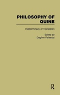 Cover: Indeterminacy of Translation - Routledge