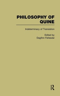 Enlarge image Cover: Indeterminacy of Translation - Routledge