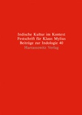 Cover: Indische Kultur im Kontext - Harrassowitz Verlag