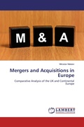 Cover: Mergers and Acquisitions in Europe - LAP Lambert Academic Publishing
