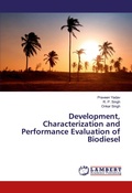 Cover: Development, Characterization and Performance Evaluation of Biodiesel - LAP Lambert Academic Publishing