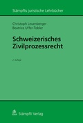Cover: Schweizerisches Zivilprozessrecht - St&auml;mpfli Verlag AG