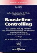 Cover: Baustellen-Controlling - expert verlag ein Imprint von Narr Francke Attempto Verlag