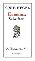 Cover: Hamanns Schriften - Karolinger Verlag