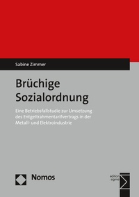 Abbildung von: Brüchige Sozialordnung - Nomos