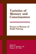 Cover: Varieties of Memory and Consciousness - Psychology Press