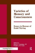 Cover: Varieties of Memory and Consciousness - Lawrence Erlbaum Associates Inc
