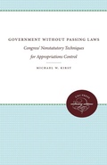 Cover: Government Without Passing Laws - The University of North Carolina Press