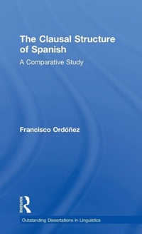 Enlarge image Cover: The Clausal Structure of Spanish - Routledge