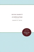 Cover: Irving Babbitt - The University of North Carolina Press