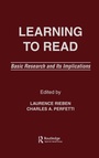 Cover: Learning To Read - Routledge