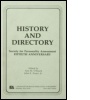 Cover: History and Directory - Lawrence Erlbaum Associates Inc
