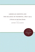Cover: American Growth and the Balance of Payments, 1820-1913 - The University of North Carolina Press