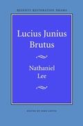 Cover: Lucius Junius Brutus - University of Nebraska Press