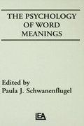 Cover: The Psychology of Word Meanings - Psychology Press