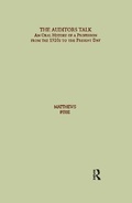 Cover: Auditor's Talk - Routledge