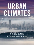 Cover: Urban Climates - Cambridge University Press