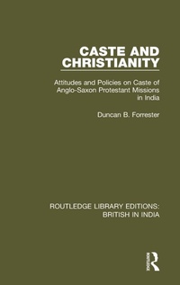 Enlarge image Cover: Caste and Christianity - Routledge