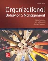 Enlarge image Cover: Organizational Behavior and Management - McGraw-Hill Education