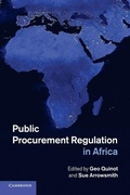 Cover: Public Procurement Regulation in Africa - Cambridge University Press