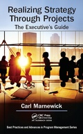 Cover: Realizing Strategy through Projects: The Executive's Guide - Auerbach