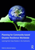 Cover: Planning for Community-based Disaster Resilience Worldwide - Routledge
