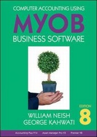 Abbildung von: Computer Accounting Using MYOB Business Software - McGraw Hill Higher Education