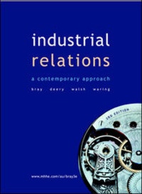 Enlarge image Cover: Industrial Relations: A Contemporary Approach - McGraw-Hill Education / Australia