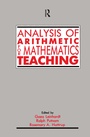 Cover: Analysis of Arithmetic for Mathematics Teaching - Routledge