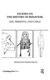 Enlarge image Cover: Studies on the History of Behavior - Psychology Press