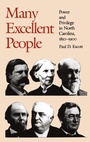 Cover: Many Excellent People - The University of North Carolina Press