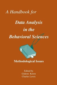 Enlarge image Cover: A Handbook for Data Analysis in the Behaviorial Sciences - Psychology Press