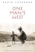 Cover: One Man's West - Bison Books