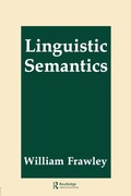 Cover: Linguistic Semantics - Routledge