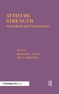 Cover: Attitude Strength - Psychology Press